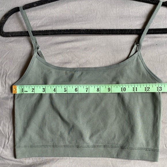 NWT Dynamite Green Seamless Bralette Top. Extra Small, Medium and Large - Picture 9 of 13